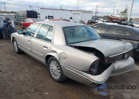 2010 Mercury Grand Marquis Ls (Fleet Only) из США, поврежденный, VIN 2MEBM7FV1AX600648